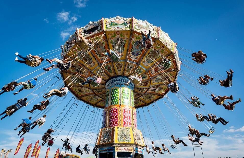 Have a corn dog and ride the Ferris Wheel at the Gwinnett County Fair